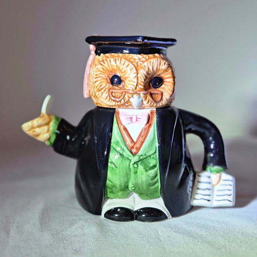 Vintage owl novelty teapot - novelty,