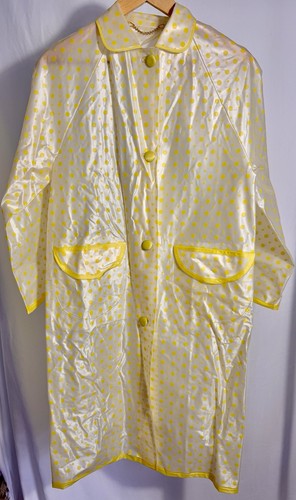 Vintage mod clear vinyl - vintage, yellow