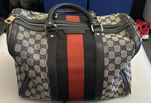 Authentic gucci boston blue - authentic,