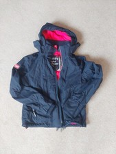 Superdry Windcheater Navy/Pink