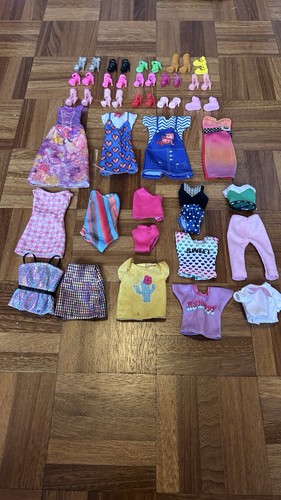 Barbie doll clothes - clothes, shoes