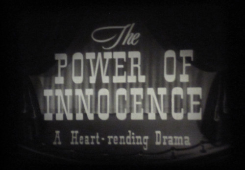 The power innocence 1912 - power, innocence"