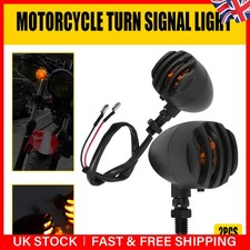 Black LED Bullet Turn Signals