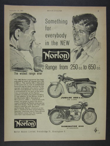 1962 norton jubilee 250 - jubilee,