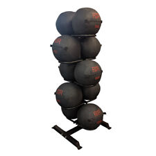 Wall Ball Storage Rack Sets / Medicine Ball Stand w/ 10 Gym Balls - FXR Sports