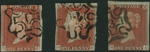 Penny reds numbers in - qv,