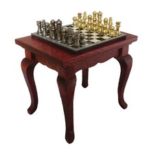 Dolls House Metal Chess Set