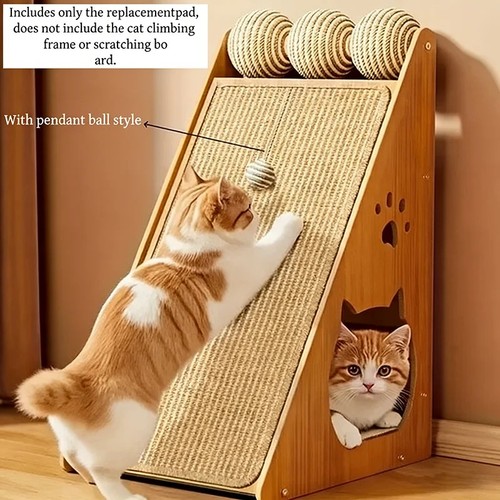 Large cat scratcher shape - l,