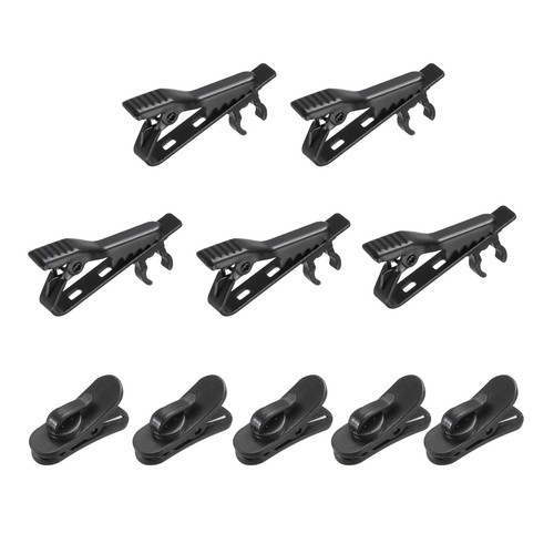 Microphone metal tie clip - microphone,