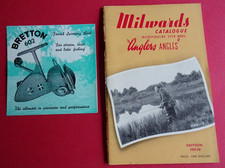 A VINTAGE MILWARDS FISHING CATALOGUE FOR 1957-58 + BRETTON 602 REEL BOOKLET