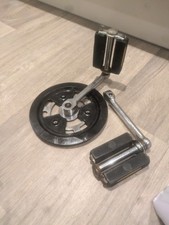 Raleigh Grifter MK2 Mk1 Crank Chain Ring & Long Reflector Pedals Full Set Up