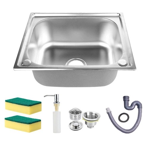 Single bowl square stainless - bowl,