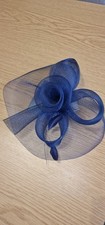 Navy Blue Fascinator Hat Hair