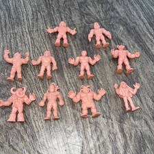 Vintage M.U.S.C.L.E. MEN FIGURES Job Lot Bundle Muscle Mini Figs 1980s Retro Toy