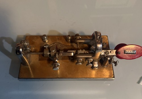 Vibroplex telegraph morse key - telegraph,