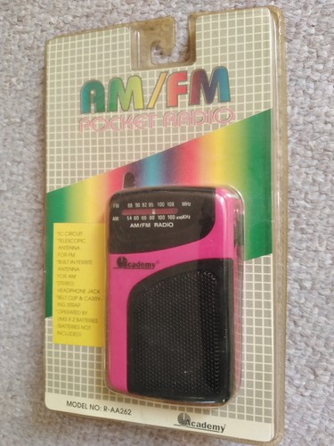 Vintage academy fm - academy, am/fm