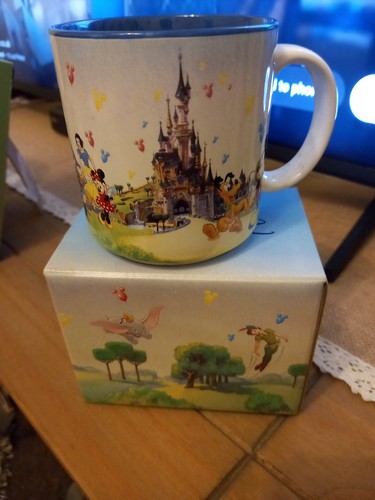 Disneyland paris mug with box - mug,