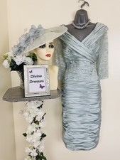 Ispirato Mother of Bride BNWT Small Size 16 “Willow” Dress & Hatinator