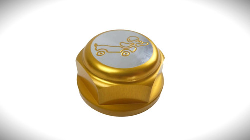 Cnc steering head - nut, honda