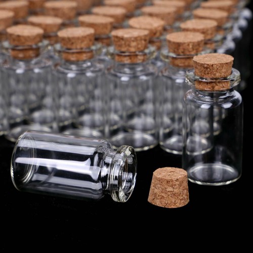 Mini glass bottles jars - bottles,