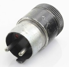 Plug 10H/10953 2 Pole Radio RAF Vintage Aircraft Part Direction Finder Loop WW2