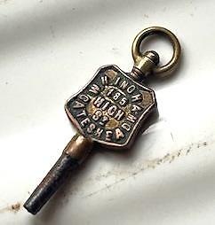 Antique pocket watch key - antique,