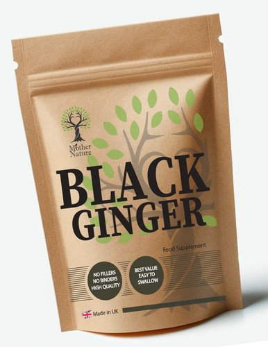 Black ginger capsules 500mg - ginger,
