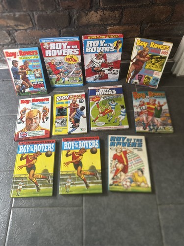 Roy the rovers annuals - roy,
