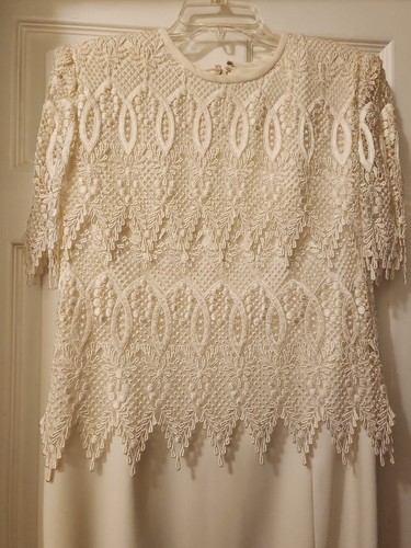Karen miller gown white - gown, size
