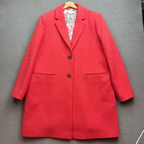 Joules coat poppy red - coat, 18