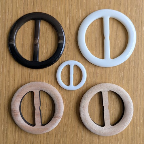 Assorted scarf rings shirt - scarf,
