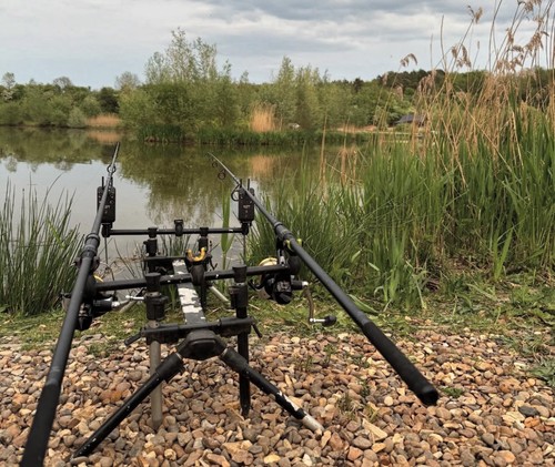 Shimano 10ft carp rod reel - shimano,