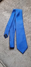 Savile Row Silk Mens Tie Blue