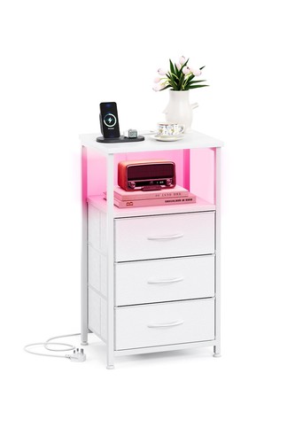 Caiyun drawers bedside table - 3,