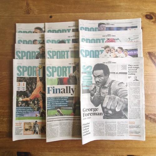 The sunday times sport 2025 - the,