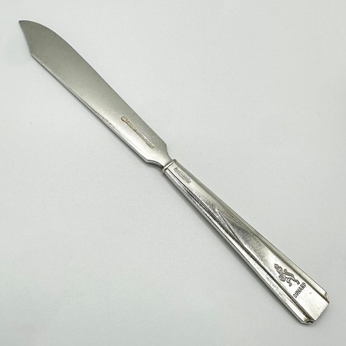 Cunard table knife silver - cunard,