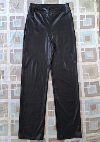 Plt black faux pvc - plt,