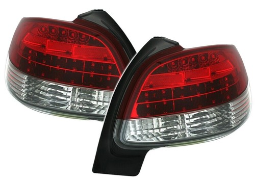 Led rear tail lights - red, white