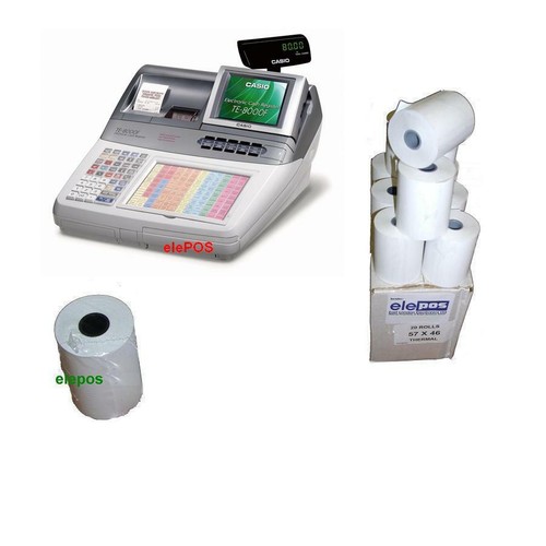 Casio 8000f thermal cash - te-8000f,