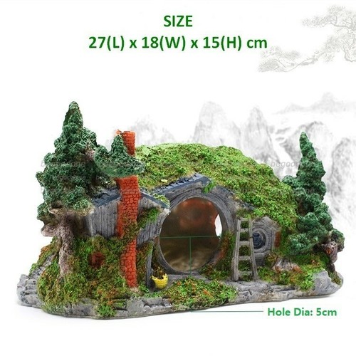 Hobbit house dwarves terrarium - hobbit,