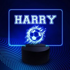 Football PERSONALISED LED 16