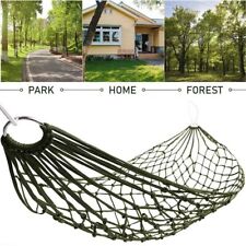 Portable Garden Hammock Mesh Net Hanging Rope Travel Camping Outdoor Swing Bed◈