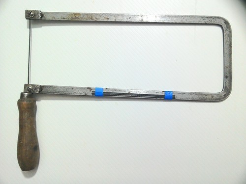 Vintage steel frame fret - steel,