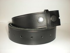 FIX YOUR OWN BUCKLE BLACK & BROWN LEATHER PRESS-STUD STRAPS ALL SIZES AVAILABLE
