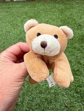 The Cuddle Crew (Light Brown Bear) Asda Beanie small soft toy