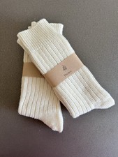 2 PAIRS Pure 100% Wool