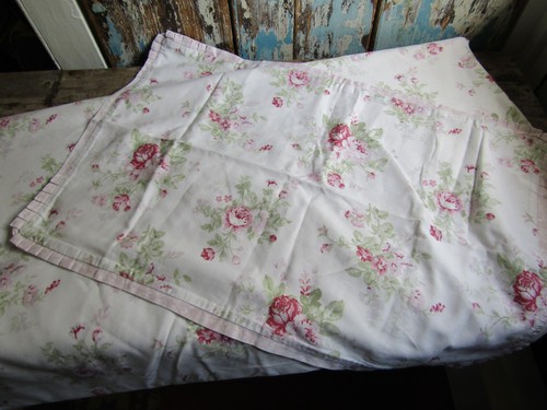 Dorma pink white rose print - dorma,
