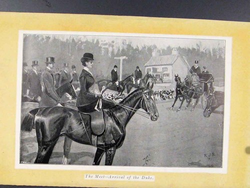 Original old antique - original, print