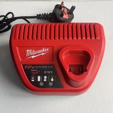 Milwaukee C12C M12 12v Battery Charger GENUINE only used for 4 weeks