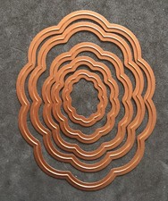 Big scalloped ovals nesting